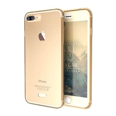360° suojakuori Apple iPhone 7 Plus / 8 Plus  - läpinäkyvä