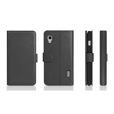 Lompakkokotelo 2-kortti LG Optimus L5 II (E460)  - valkoinen