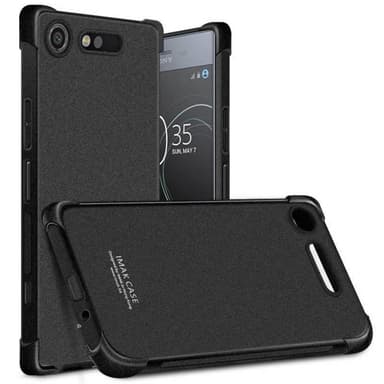 IMAK silikonikotelo Sony Xperia XZ1 Compact (G8441)  - musta