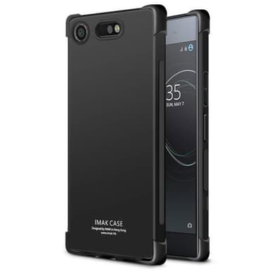 IMAK silikonikotelo Sony Xperia XZ1 Compact (G8441)  - musta