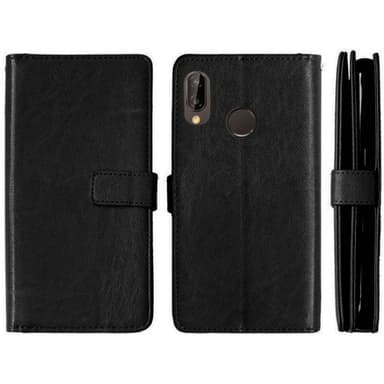Lompakkotelo Flexi 9-kortti Samsung Galaxy A20e (SM-A202F)  - musta