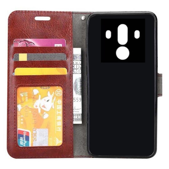 Lompakkokotelo 3-kortti Huawei Mate 10 Pro (BLA-L29)  - punainen
