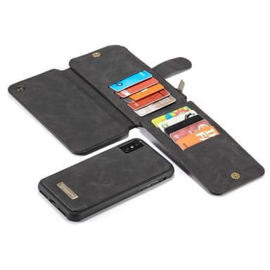 Multi Lompakkokotelo 14-korttinen Apple iPhone X / Xs  - ruskea