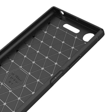 Harjattu TPU kuori Sony Xperia XZ1 (G8341)  - punainen