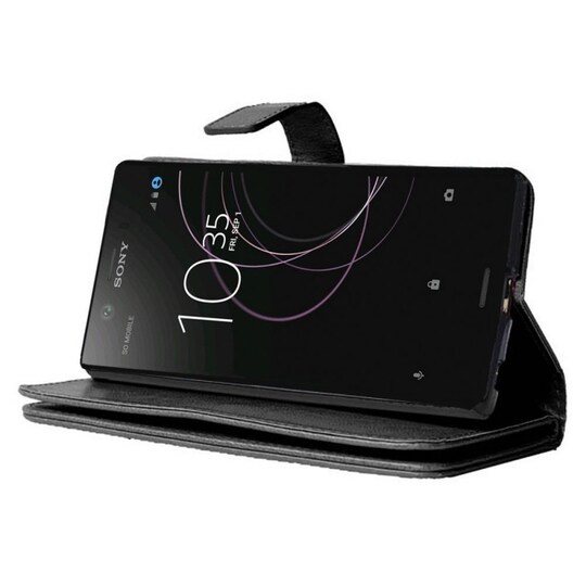 Lompakkotelo Flexi 9-kortti Sony Xperia XZ1 (G8341)  - pinkki