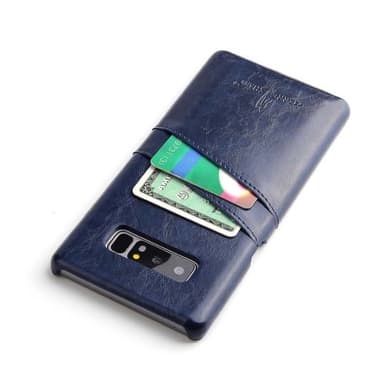Retrokuori korttipaikoilla Samsung Galaxy Note 8 (SM-N950F)  - punaine