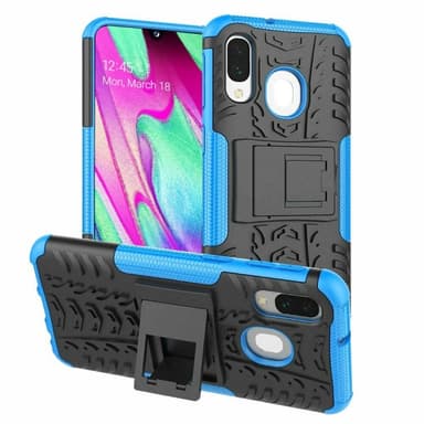 Iskunkestävä Suojakuori Samsung Galaxy A40 (SM-A405F)  - oranssi
