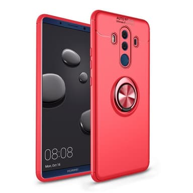 Huawei Mate 10 Pro Slim Ring kotelo (BLA-L29)  - Musta / Rose
