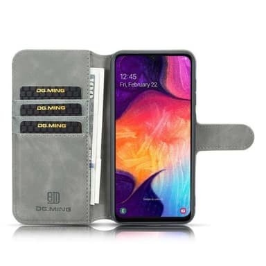 DG-Ming Lompakkokotelo 3-kortti Samsung Galaxy A50 (SM-A505F) - harma