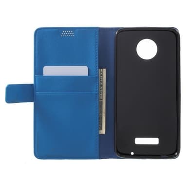 Lompakkokotelo 2-kortti Motorola Moto X4 (XT1900)  - sininen
