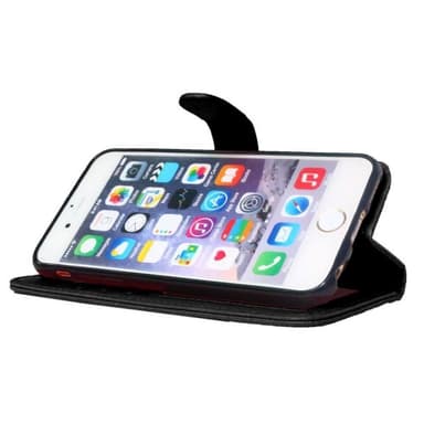 Lompakkokotelo 3-kortti Apple iPhone 6, 6S  - valkoinen