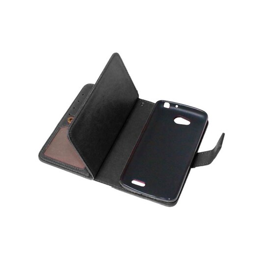 Lompakkotelo Flexi 9-kortti LG L70 / L65 (D280)  - pinkki
