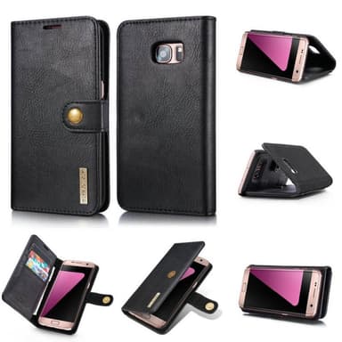 Lompakkokotelo DG-Ming 2i1 Samsung Galaxy S7 Edge (SM-G935F)  - harmaa