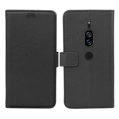 Lompakkokotelo 2-kortti Sony Xperia XZ2 Premium (H8166)  - sininen