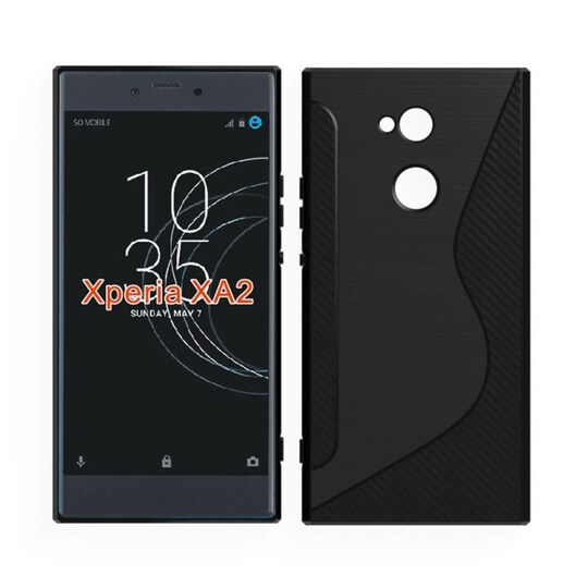 S Line Suojakuori Sony Xperia XA2 (H4113)  - harmaa