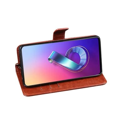 Lompakkokotelo 3-kortti Asus Zenfone 6 (ZS630KL)  - pinkki