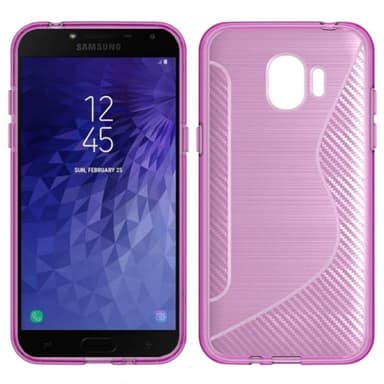S Line Suojakuori Samsung Galaxy J4 2018 (SM-J400F)  - sininen