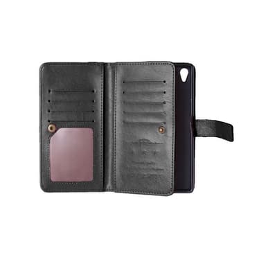 Lompakkotelo Flexi 9-kortti Sony Xperia XA1 (G3121)  - pinkki
