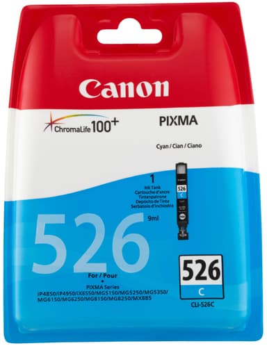 Canon CLI-526C mustekasetti (syaani)