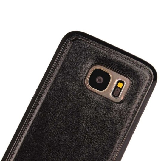 MOVE lompakkokotelo 2i1 Samsung Galaxy S7 (SM-G930F)  - Vaaleanruskea