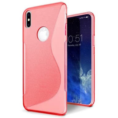 S Line Suojakuori Apple iPhone X / Xs  - pinkki
