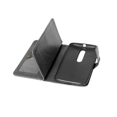 Lompakkotelo Flexi 9-kortti Motorola Moto X Style (XT1570)  - valkoine