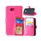 Lompakkotelo Flexi 9-kortti LG L70 / L65 (D280)  - pinkki