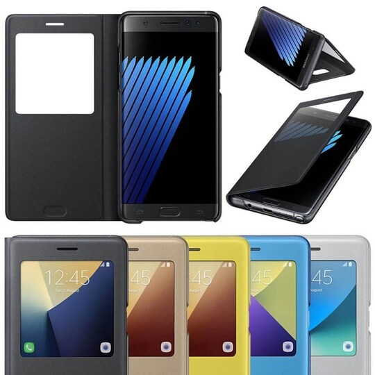 S View lompakkokotelo Samsung Galaxy Note 7 (SM-N930F)  - kulta