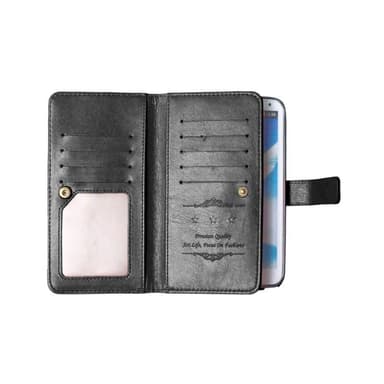 Lompakkotelo Flexi 9-kortti Samsung Galaxy Note 3 (SM-N9005)  - Vaalea
