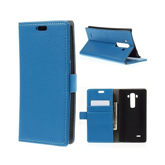 Lompakkokotelo 2-kortti LG G Flex 2 (H955)  - sininen