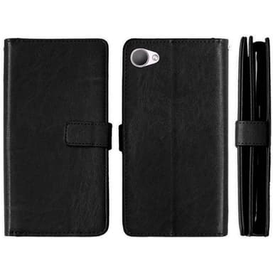 Lompakkotelo Flexi 9-kortti HTC Desire 12  - Vaaleansininen