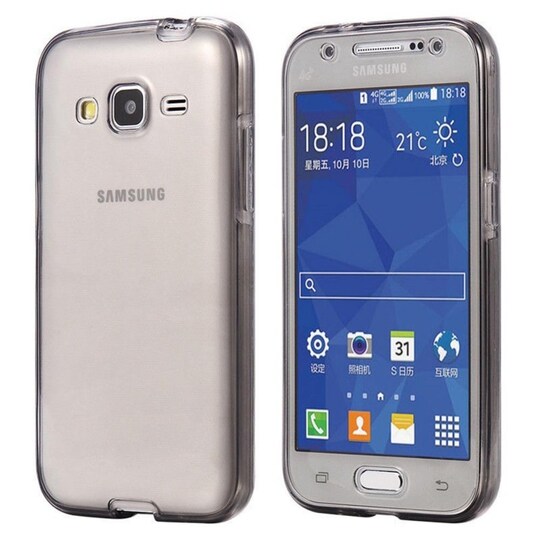 360° suojakuori Samsung Galaxy J7 2015 (SM-J700F)  - kulta