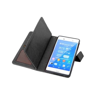Lompakkotelo Flexi 9-kortti Sony Xperia Z3 (D6603)  - pinkki