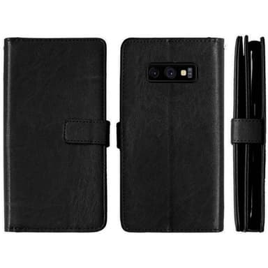 Lompakkotelo Flexi 9-kortti Samsung Galaxy S10E (SM-G970F)  - punainen