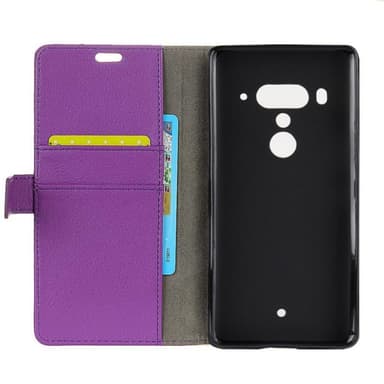Lompakkokotelo 2-kortti HTC U12 Plus  - musta