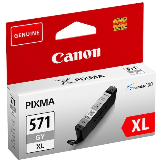 Canon CLI-571XL mustekasetti (harmaa)