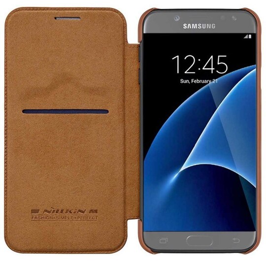 Nillkin Qin FlipCover Samsung Galaxy S7 (SM-G930F)  - musta