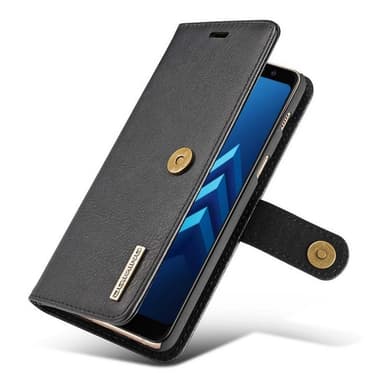 Lompakkokotelo DG-Ming 2i1 Samsung Galaxy A6 Plus (SM-A605F)  - ruskea