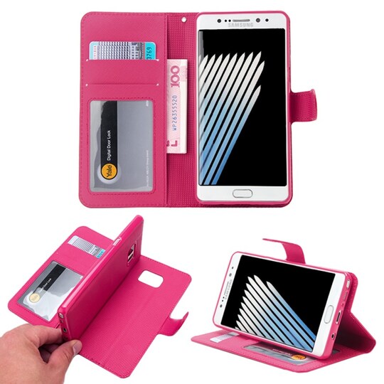 Lompakkokotelo Magneetti 2i1 Samsung Galaxy Note 7 (SM-N930F)  - Vaale