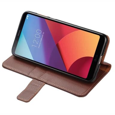 Lompakkokotelo 2-kortti LG G6 (H870)  - ruskea