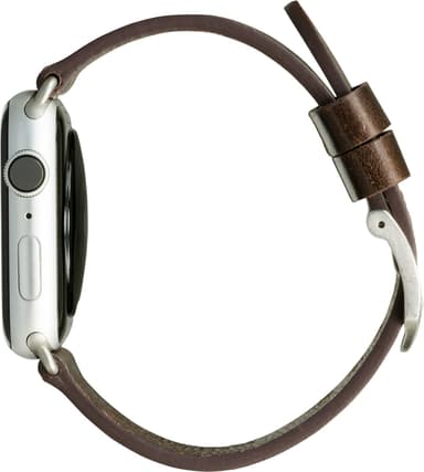 dbramante1928 Bornholm Apple Watch 42-45 mm nahkaranneke (rusk./hopea)