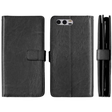 Lompakkotelo Flexi 9-kortti Huawei P10 (VTR-L29)  - punainen