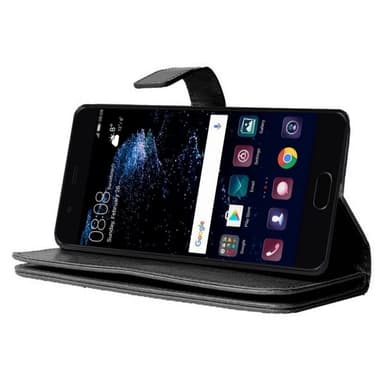 Lompakkotelo Flexi 9-kortti Huawei P10 (VTR-L29)  - punainen