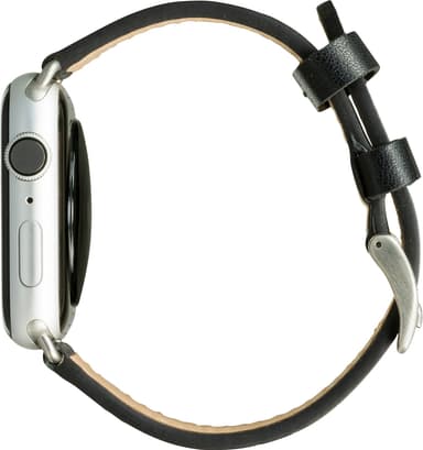 dbramante1928 Copenhagen Apple Watch 42-45 mm nahkaranneke (mus./hop.)