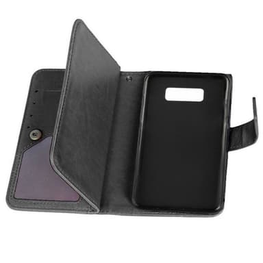 Lompakkotelo Flexi 9-kortti Samsung Galaxy S8 (SM-G950F)  - musta