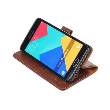 Lompakkokotelo 2-kortti Samsung Galaxy A3 2016 (SM-A310F)  - valkoinen