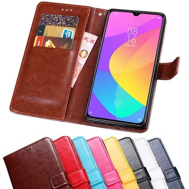 Lompakkokotelo 3-kortti Xiaomi Mi A3 (6.01 ")  - musta