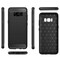 Harjattu TPU kuori Samsung Galaxy S8 (SM-G950F)  - musta