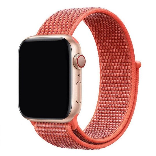 Apple Watch 42 mm nailonrannekoru - nektariini