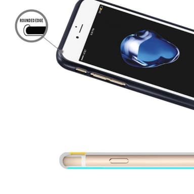 Mercury i Jelly Metal kotelo iPhone 7/8  - kulta
